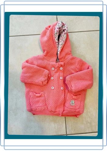 Magnifique gros gilet chaud 3 mois sergent major