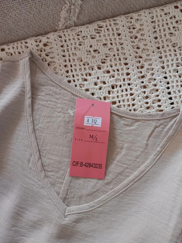 Blouse évasé neuf avec étiquette - photo numéro 2