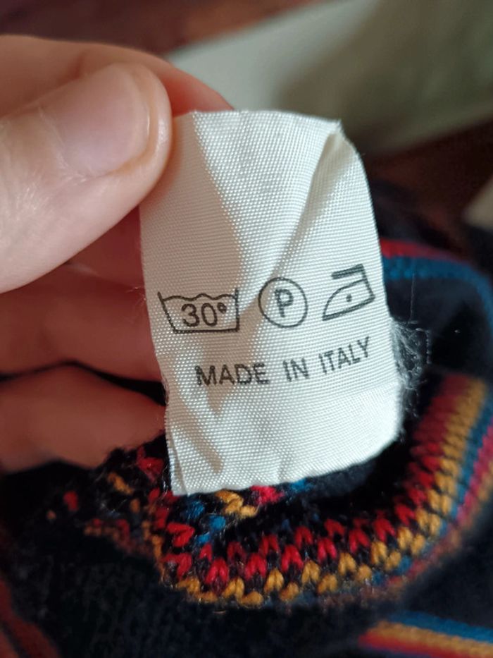 Robe 70s maille laine Ted Lapidus Tricots - photo numéro 10