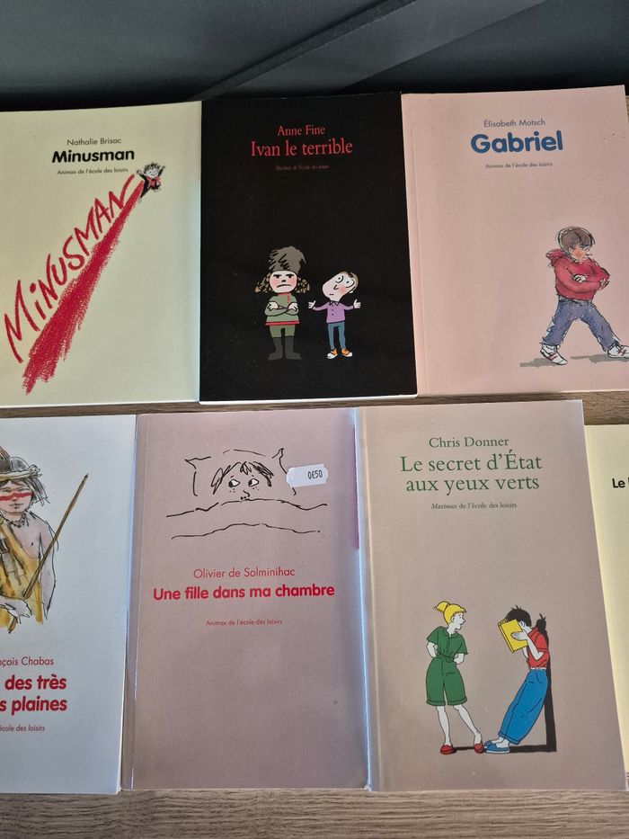 Lot de 9 romans CM1/CM2 - photo numéro 3