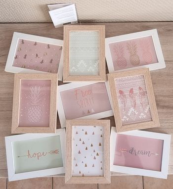 Cadre photos pèle mêle maisons du monde neuf