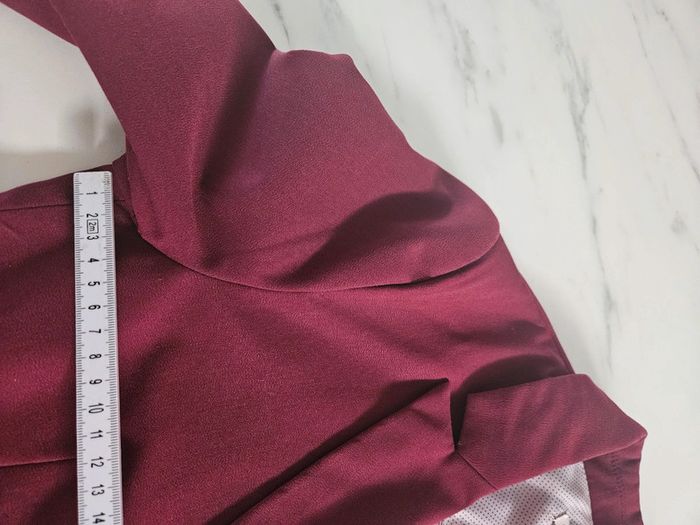 Stradivarius blazer bordeaux taille M - photo numéro 13
