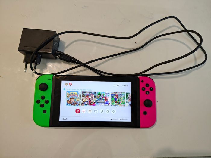 Switch avec ses accessoires