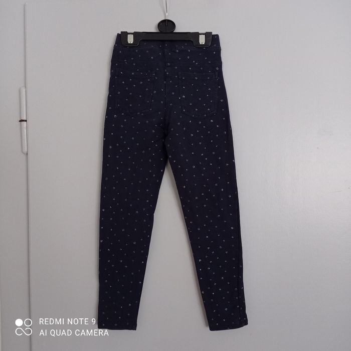 Legging marine à pois 6ans - photo numéro 7