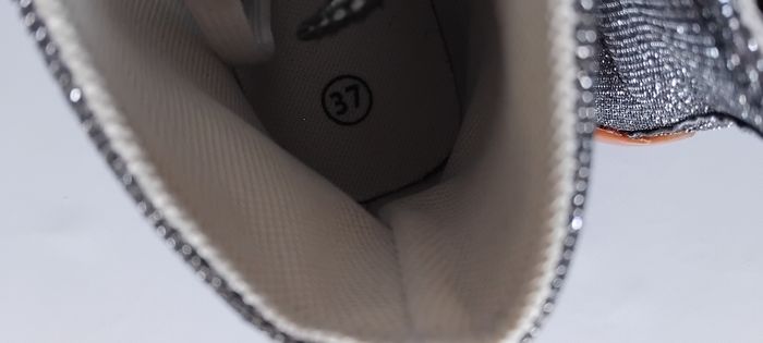 Baskets compensées Gris argentées - photo numéro 9