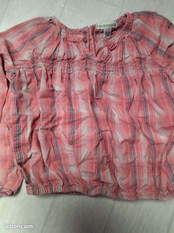 Blouse 4 ans vertbaudet