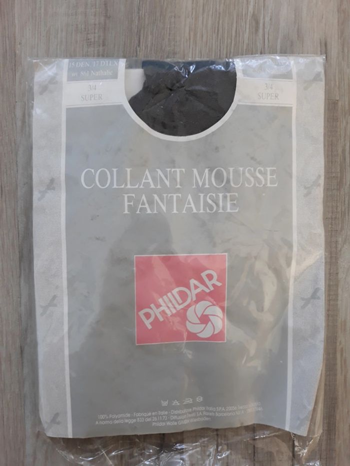 Collants gris taille 3/4