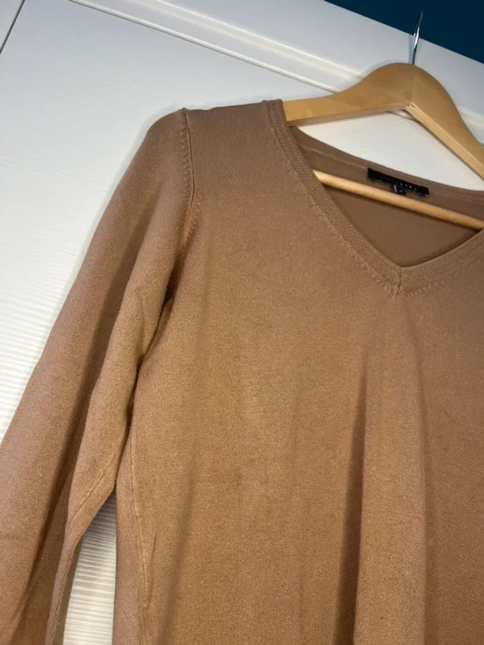 🔹 Pull col V camel – Lola Liza 🔹 - photo numéro 3