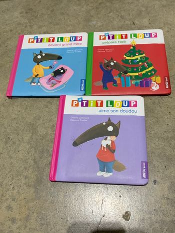 Lot livres p’tit loup