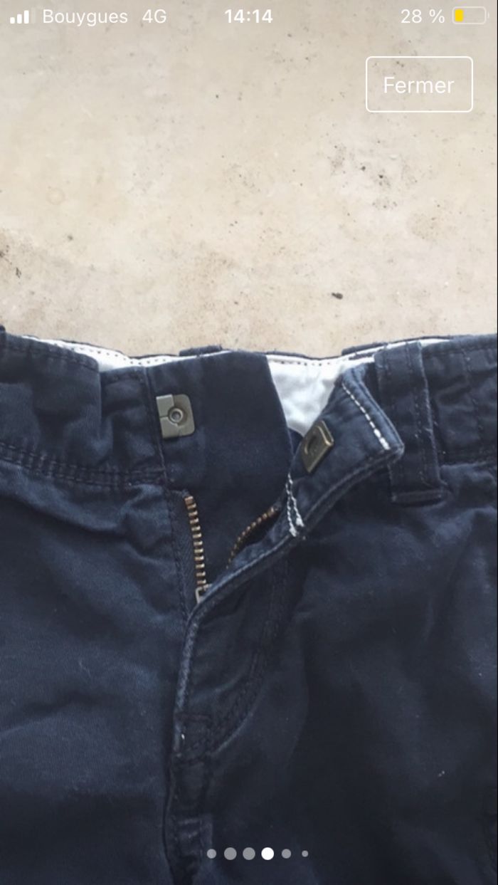 Ensemble chemise short baby Gap 6/9 mois - photo numéro 3