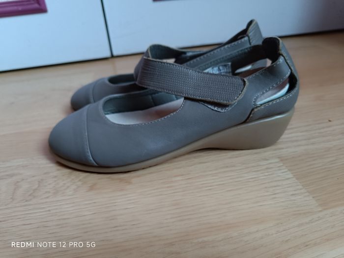 Ballerines beige/grise Damart p.37 neuves - photo numéro 6