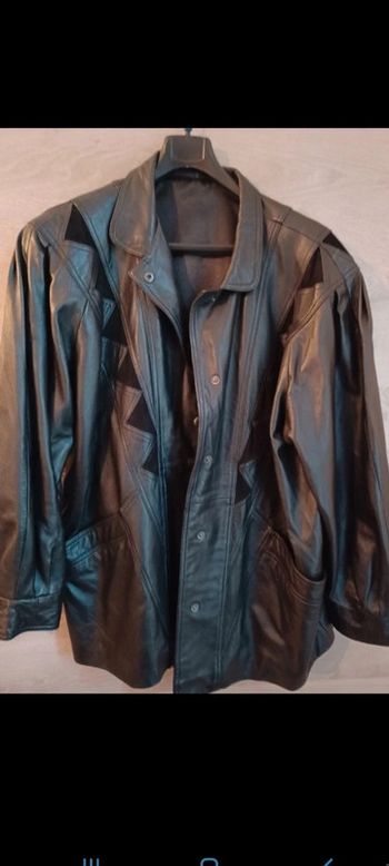 Magnifique veste en cuir véritable Taille 44