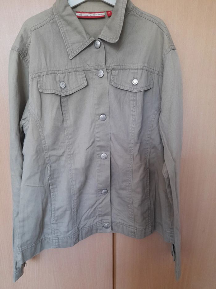 Veste imitation jean - photo numéro 3