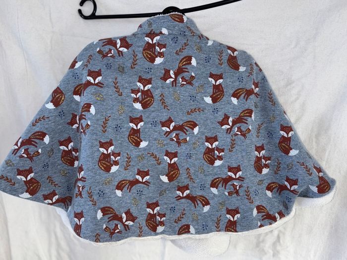 Poncho, fait main, 12-24 mois - photo numéro 3