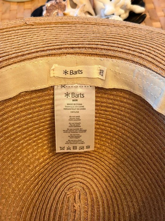 Chapeau de paille unisexe taille unique - Barts - photo numéro 10