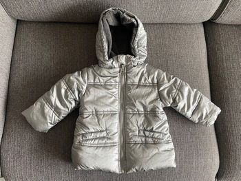 Blouson argenté 6 mois