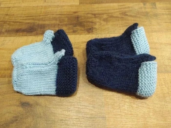 Lot de 2 paires de chaussons bébé - photo numéro 2