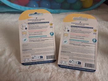 Lot de 4 Tétines