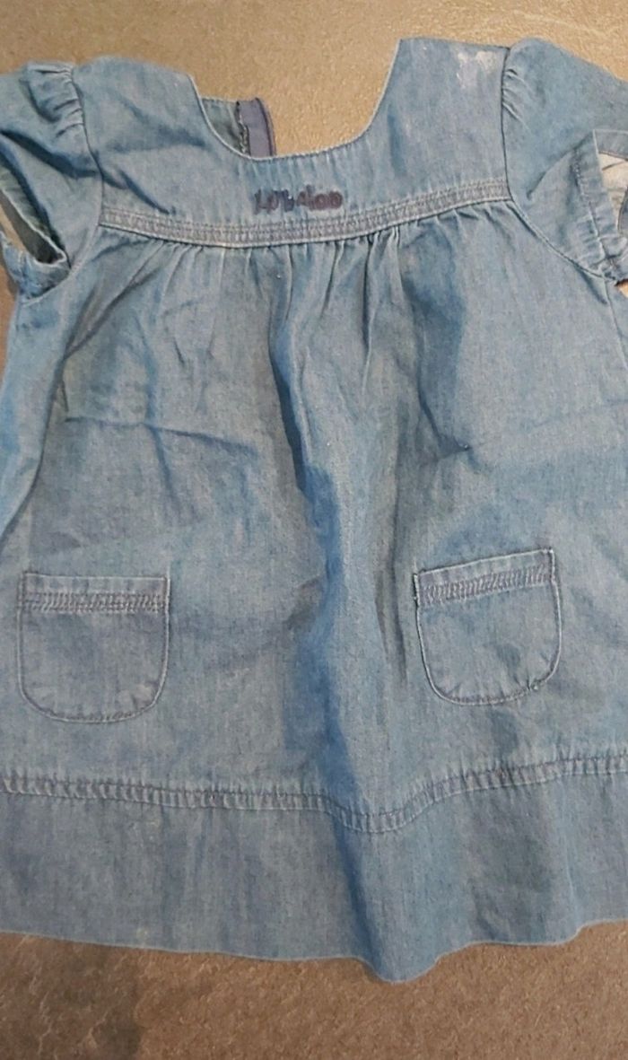 Robe en jeans