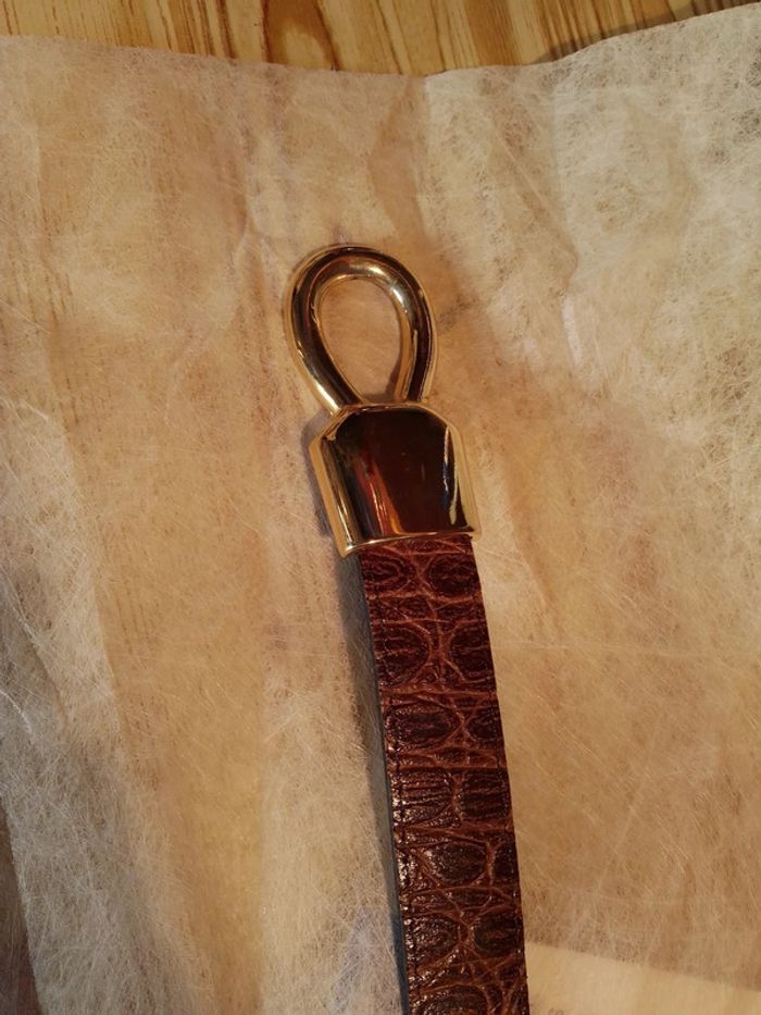 Ceinture femme doublée en cuir - photo numéro 3