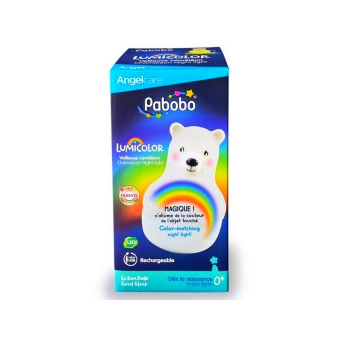 Pabobo - Veilleuse - Lumicolour - Bébé & Enfant - Portable -
