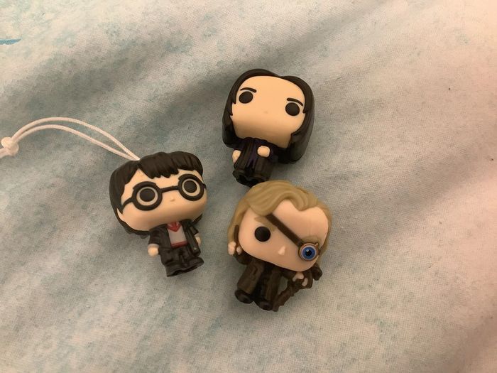 Lot de 3 personnages Harry potter