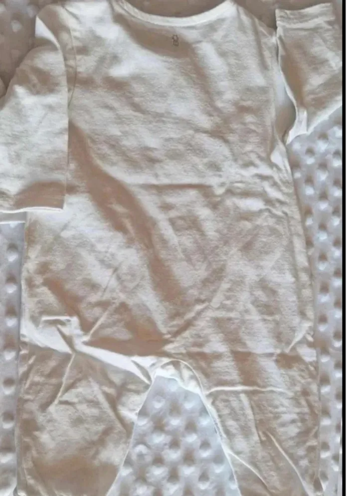 Lot de 2 pyjamas légers manches longues 3 mois - photo numéro 5