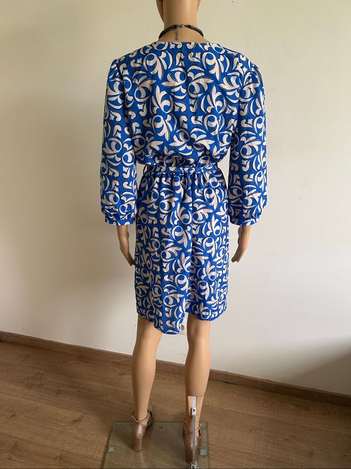 Robe bleue et blanche neuve Morgan taille 42 (valeur 80€) - photo numéro 6
