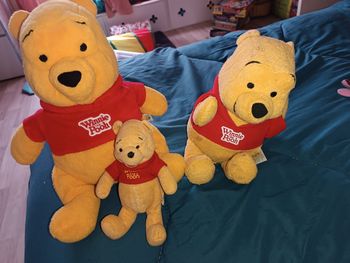 Lot peluche Disney Winnie l'ourson 