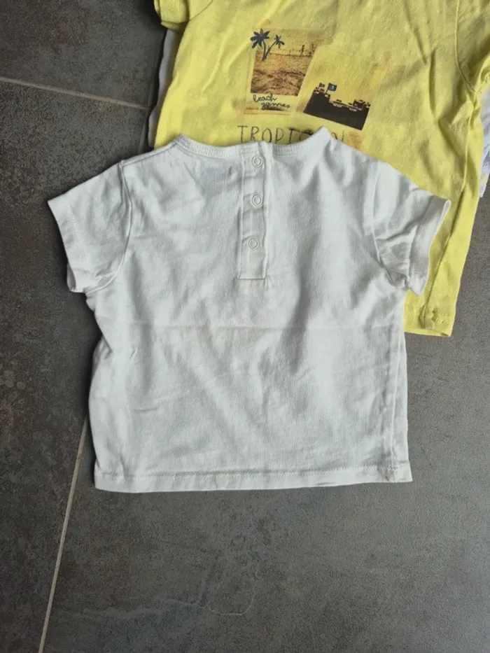 Lot tee-shirts 6 mois bébé garçon - photo numéro 9