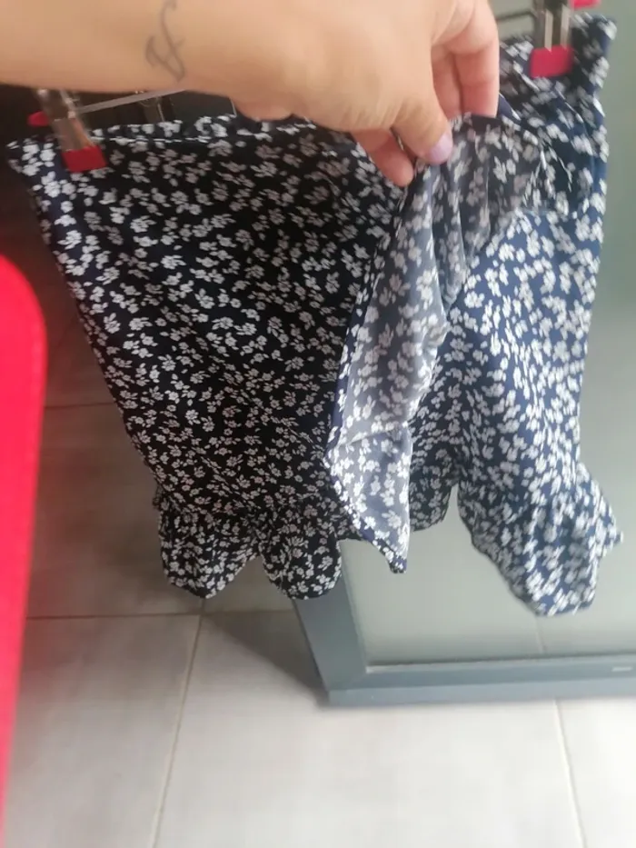 Jupe fleurie fille shein taille 11-12ans #12ans_krocaro - photo numéro 10