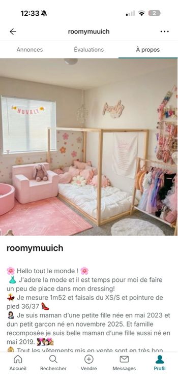 Vinted : Roomymuuich 