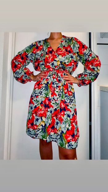 Robe à Fleurs - Neuve - Taille XL avec étiquette