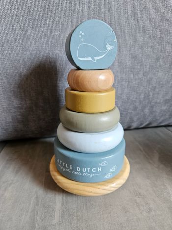 Tour à empiler little dutch en bois