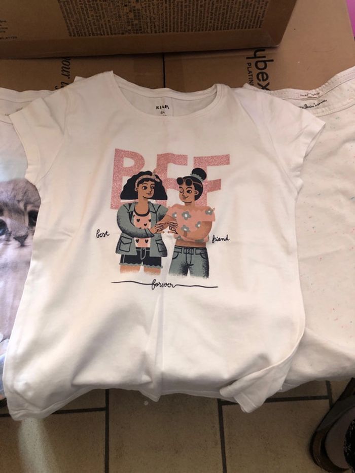 Lot de 3 tee shirts 8 ans - photo numéro 2