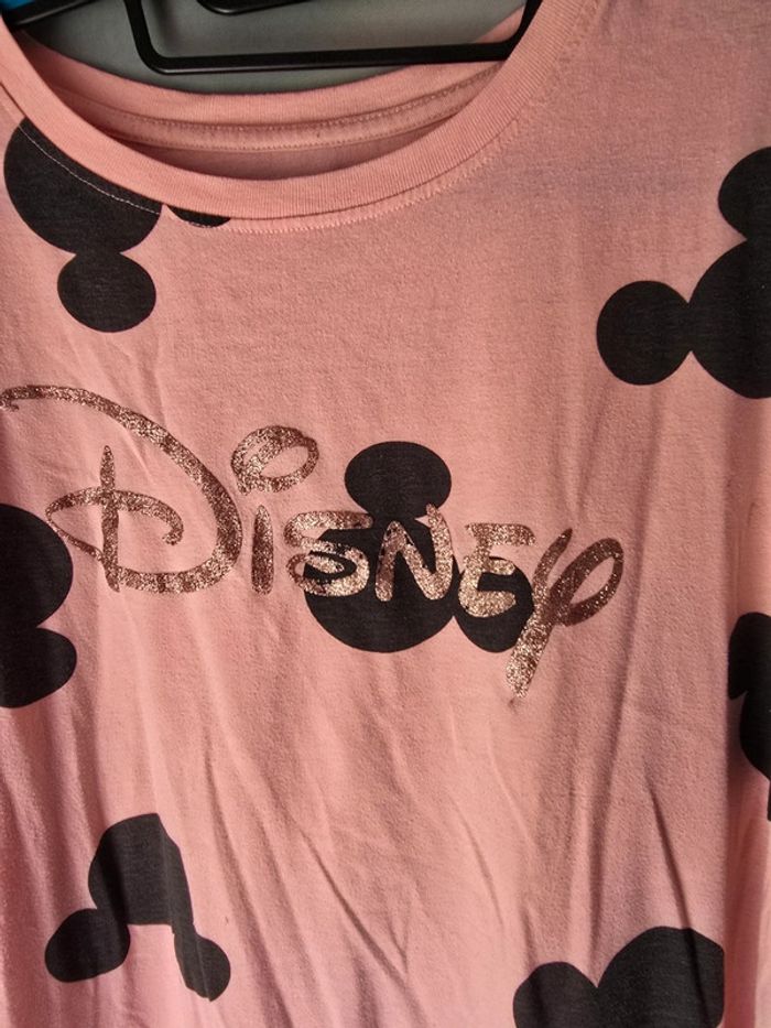 Tee shirt long rose Mickey primark taille L - photo numéro 2