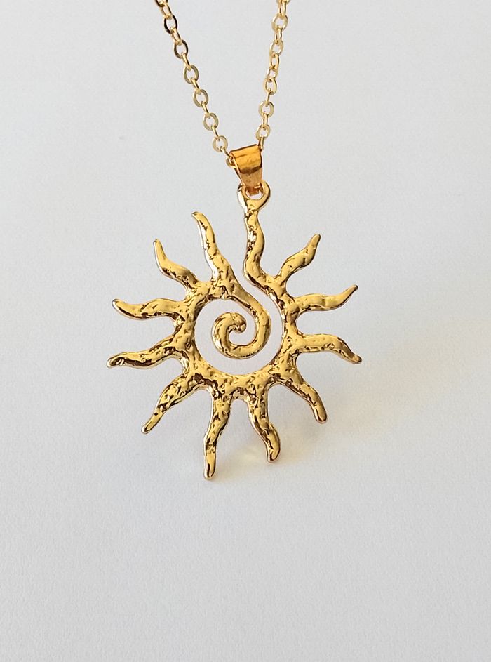 Chaîne + pendentif bohème