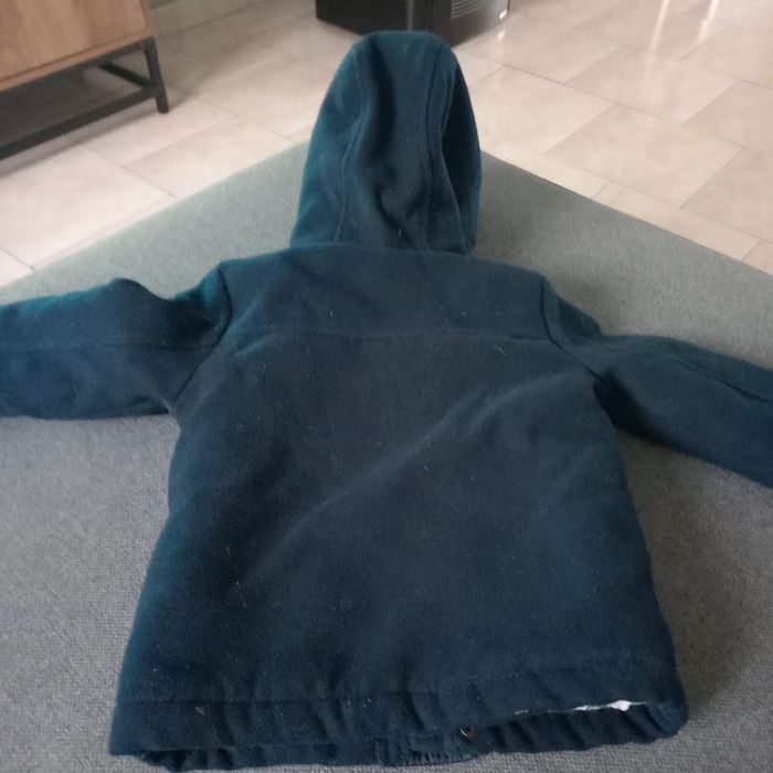 Manteau fourré et chaud a capuche - photo numéro 3