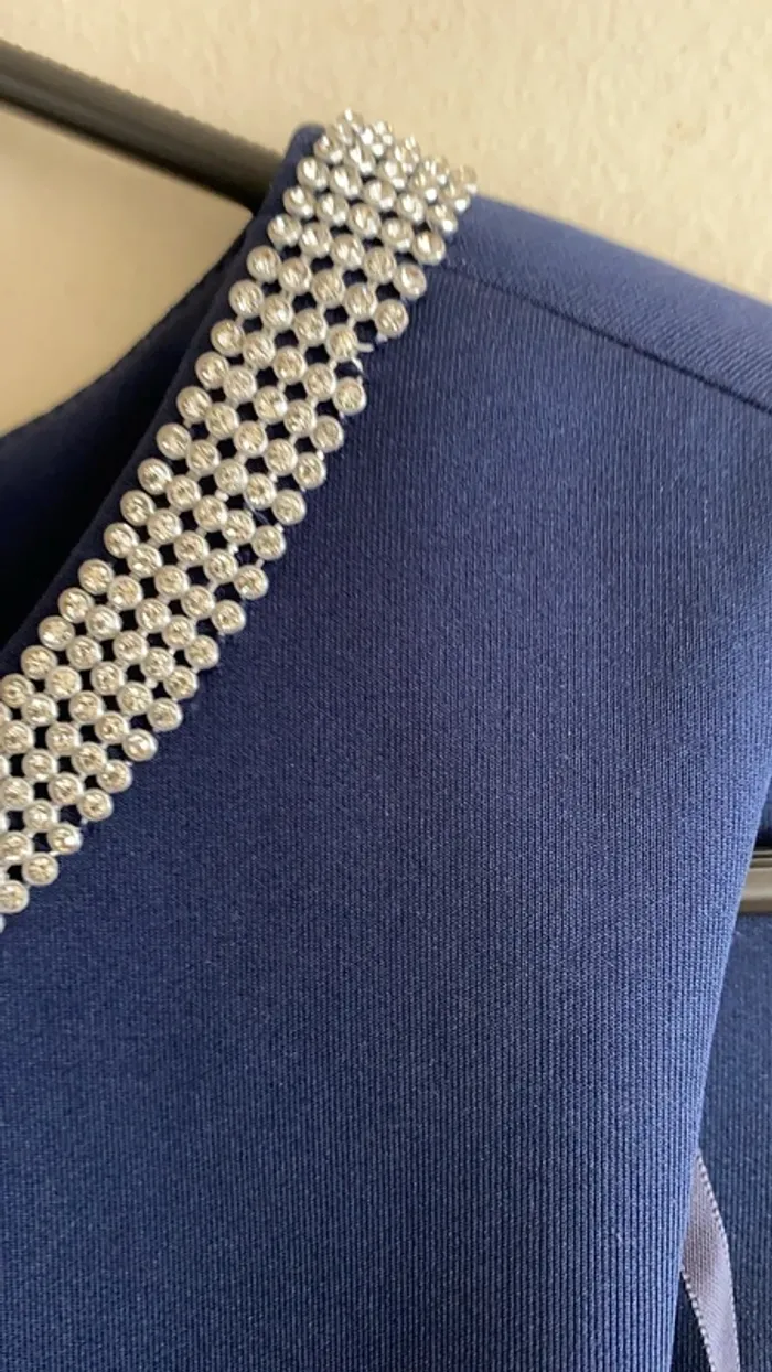 Robe bleu foncé - photo numéro 2
