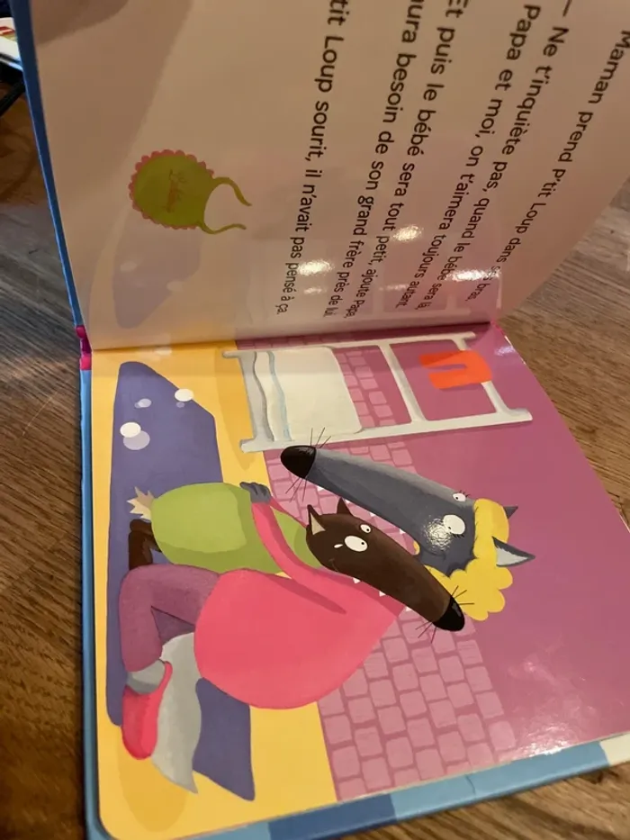 Livre P’tit Loup devient grand frère - photo numéro 7