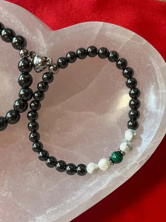 Bracelets en duo 100% pierres naturelles - photo numéro 2