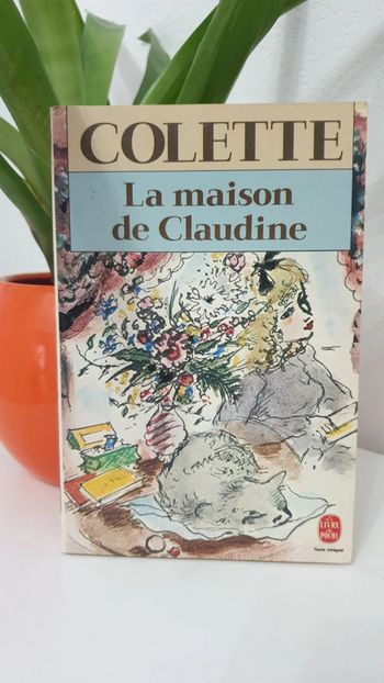 Livre format poche "la maison de Claudine" de Colette