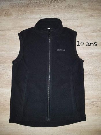 Veste  sans manches 10 ans