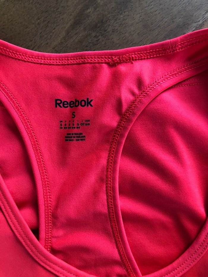 Débardeur Reebok ROSE fluo - photo numéro 4