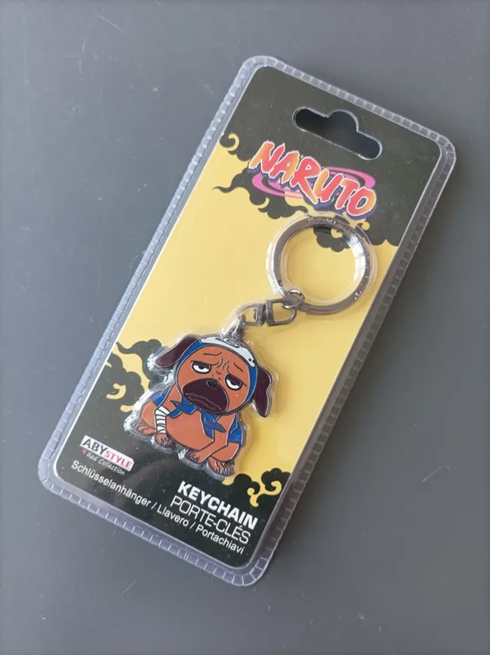 Porte clés Naruto Shippuden Pakkun - photo numéro 3