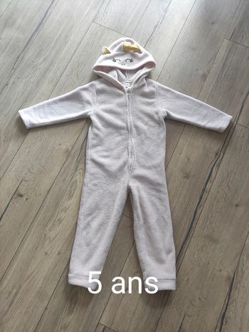 Combinaison pyjama licorne 5 ans