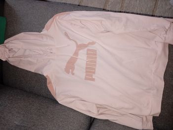 Sweat a capuche rose puma 