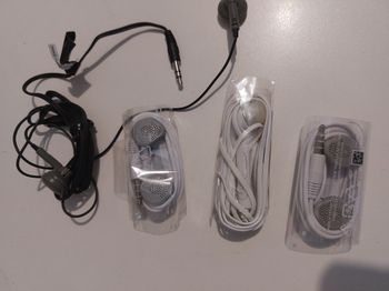 lot de 4 écouteurs