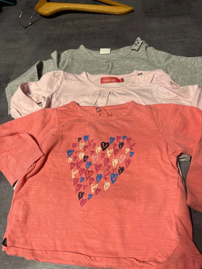 T shirt 9 mois manche longues