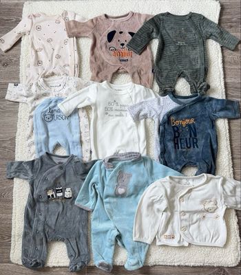 Vêtement pyjama taille naissance 